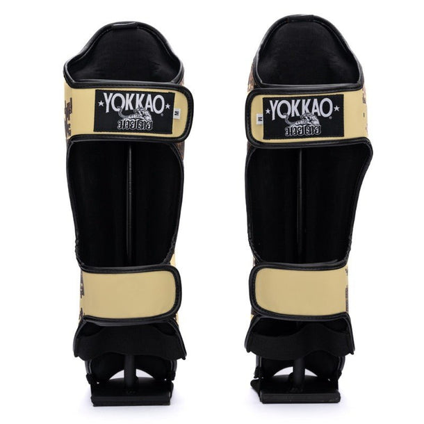 YOKKAO 'Thai Camo' Muay Thai Shin Guards - MMA Warehouse