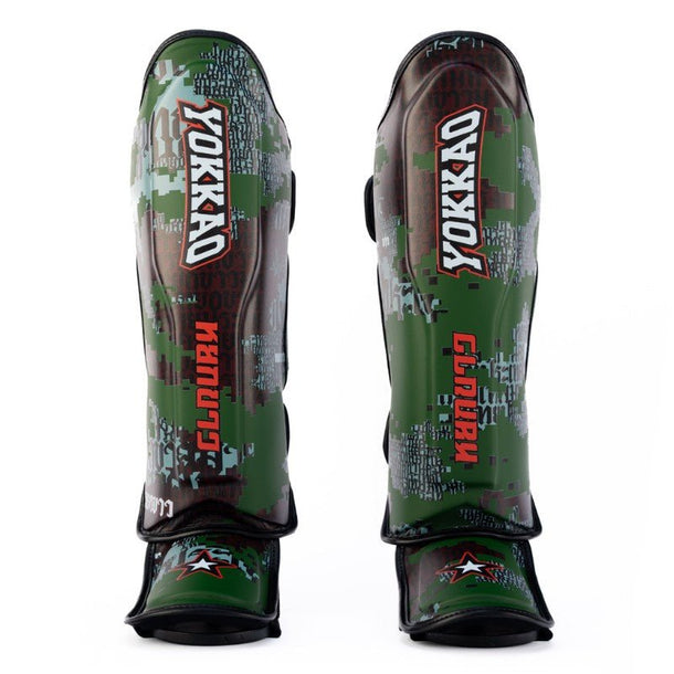 YOKKAO 'Thai Camo' Muay Thai Shin Guards - MMA Warehouse