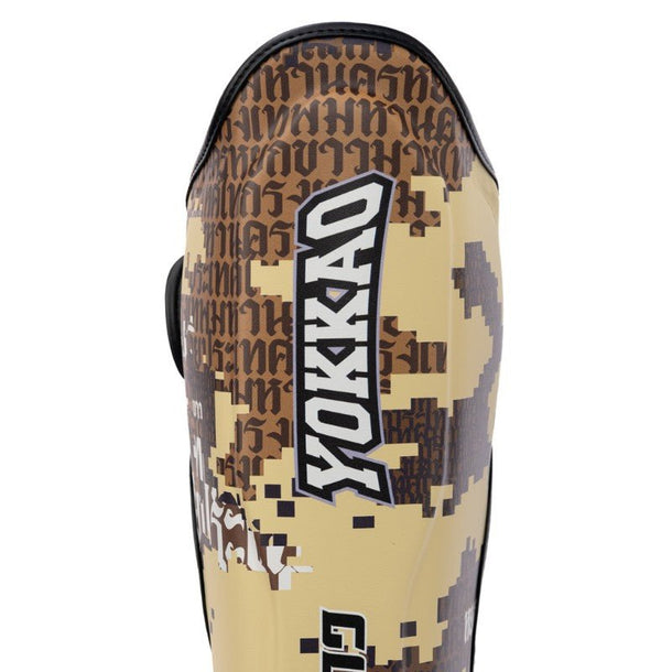 YOKKAO 'Thai Camo' Muay Thai Shin Guards - MMA Warehouse