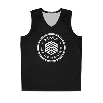 MMA Warehouse Circle Logo Athletic Tank - Black