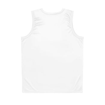 MMA Warehouse Circle Logo Athletic Tank - White