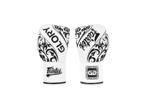 Fairtex BGLG2 Glory White Boxing Gloves - MMA Warehouse