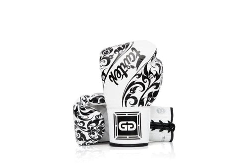 Fairtex BGLG2 Glory White Boxing Gloves - MMA Warehouse