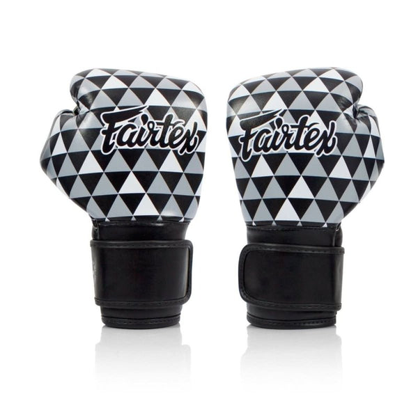 Fairtex BGV14B Microfiber Boxing Gloves - OP Art Prism 1964 - MMA Warehouse