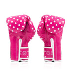 Fairtex BGV14P Microfiber Boxing Gloves - Vintage Art Polka Dot Edition - MMA Warehouse