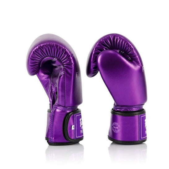 Fairtex BGV22 'Metallic' Microfiber Boxing Gloves - MMA Warehouse