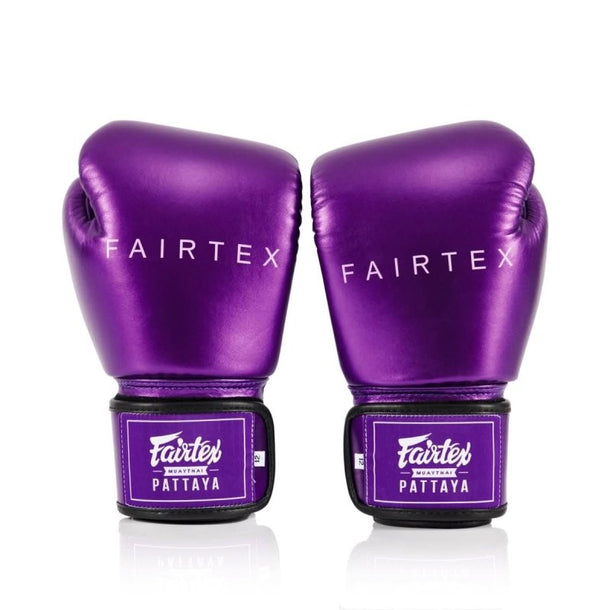 Fairtex BGV22 'Metallic' Microfiber Boxing Gloves - MMA Warehouse