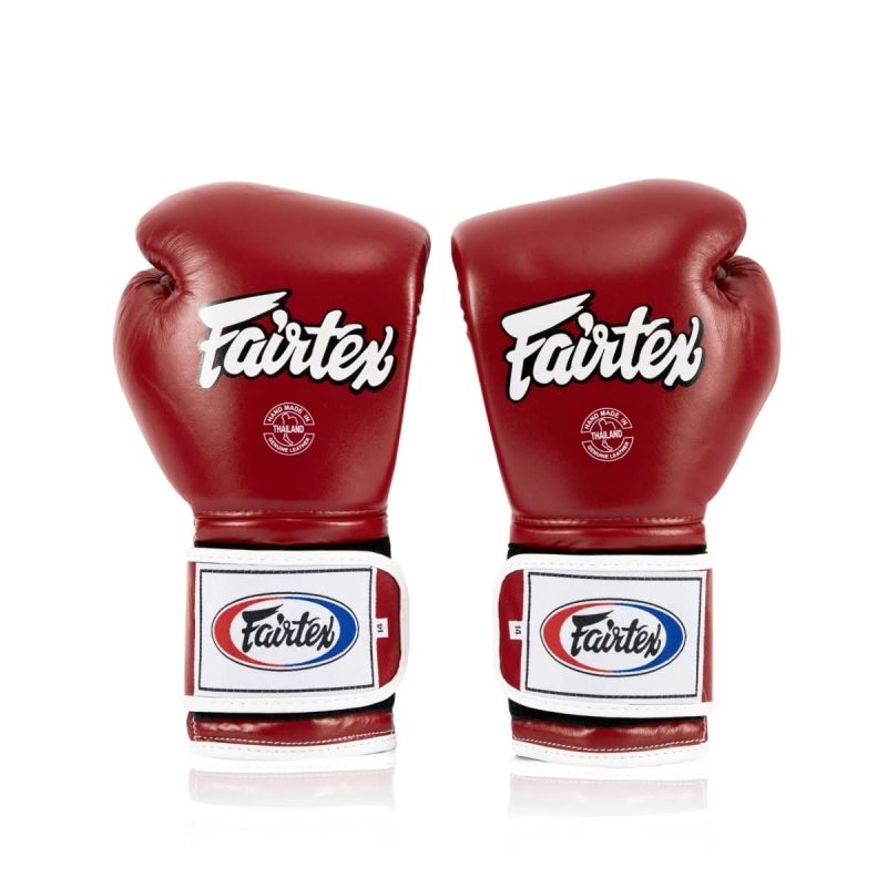 Fairtex BGV9 Mexican Style 'Heavy Hitter' Muay Thai Gloves - Leather