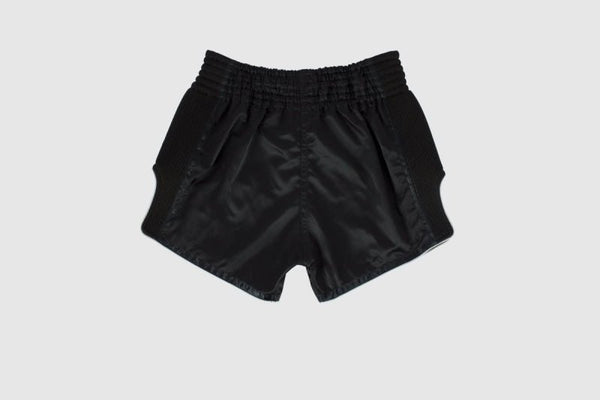 Fairtex Black Slim Cut Muay Thai Short - MMA Warehouse