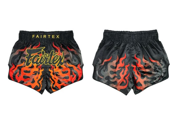 Fairtex BS1921 'Black Volcano' Muay Thai Shorts - MMA Warehouse