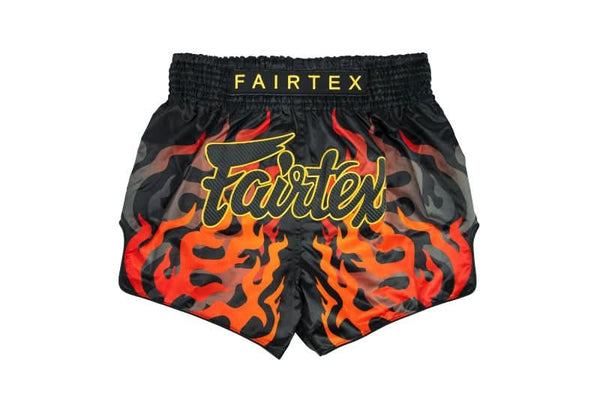 Fairtex BS1921 'Black Volcano' Muay Thai Shorts - MMA Warehouse