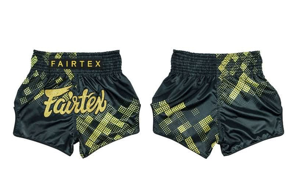 Fairtex BS1931 'Heart of Gold' Muay Thai Shorts - MMA Warehouse