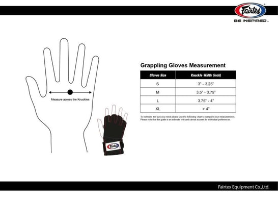 Fairtex FGV17 MMA Training Gloves/Split Knuckles - MMA Warehouse