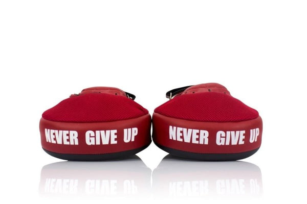 Fairtex FMV13 Maximized Focus Mitts - Black/Red - MMA Warehouse