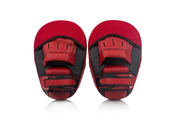 Fairtex FMV13 Maximized Focus Mitts - Black/Red - MMA Warehouse