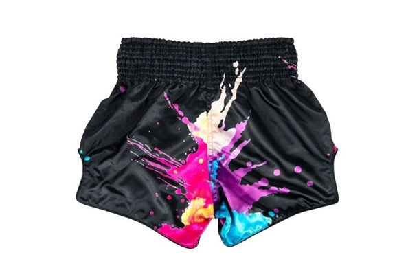 Fairtex "Funky Soul" Black Muay Thai Shorts - MMA Warehouse