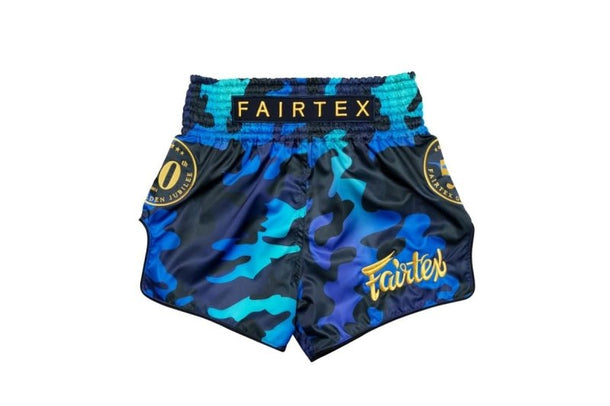 Fairtex Golden Jubilee 'Luster' Muay Thai Shorts - MMA Warehouse