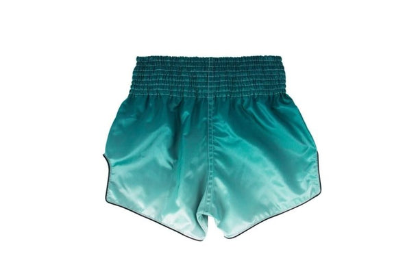Fairtex Green Fade Slim Cut Muay Thai Shorts - MMA Warehouse