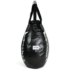 Fairtex HB15 Super Teardrop Heavy Bag - Unfilled - 3ft - Black - MMA Warehouse