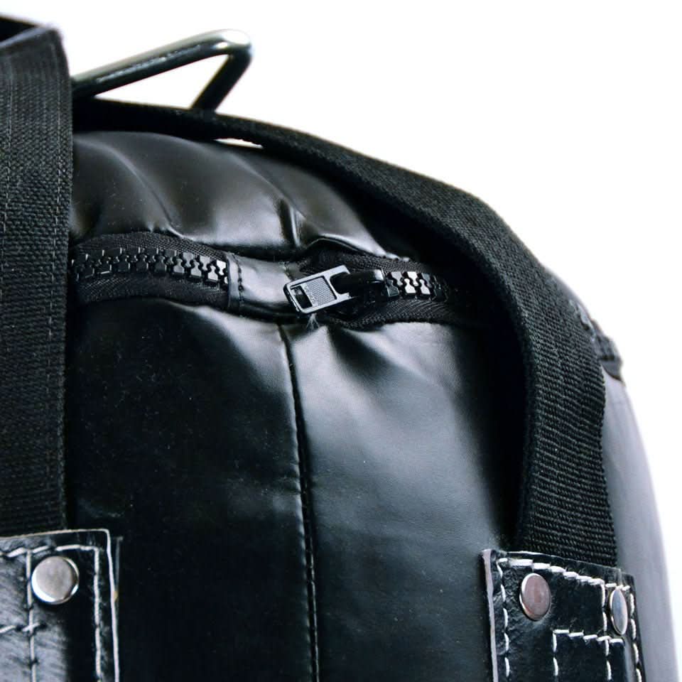 Fairtex HB6 Muay Thai Banana Bag - Unfilled - 6ft - Black - MMA Warehouse