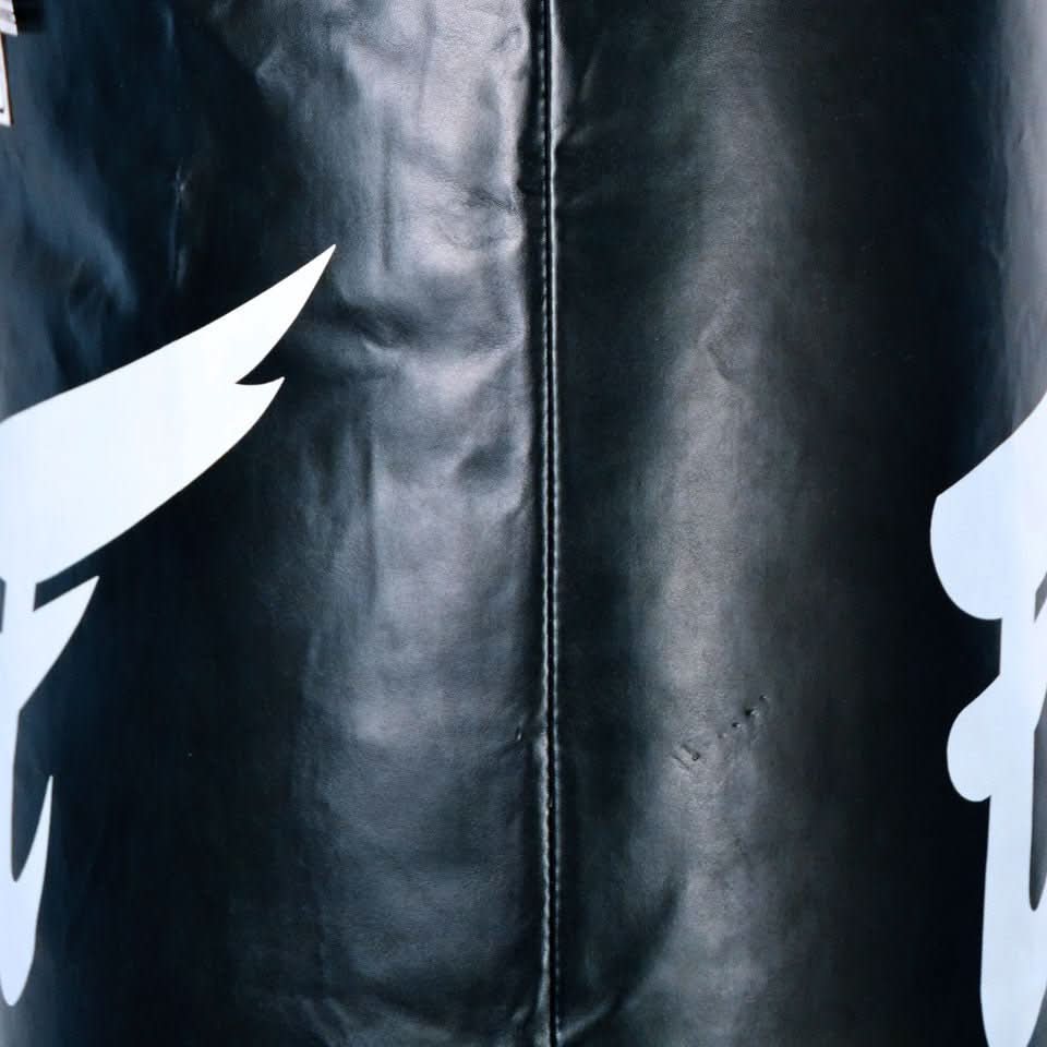Fairtex HB6 Muay Thai Banana Bag - Unfilled - 6ft - Black - MMA Warehouse