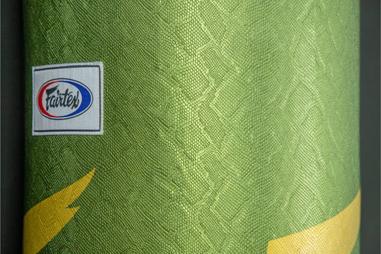Fairtex HB6PY 'Python Print' Banana Bag - Unfilled - 6ft - MMA Warehouse
