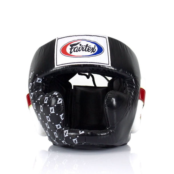 Fairtex HG10 Super Sparring Headgear - Black - MMA Warehouse