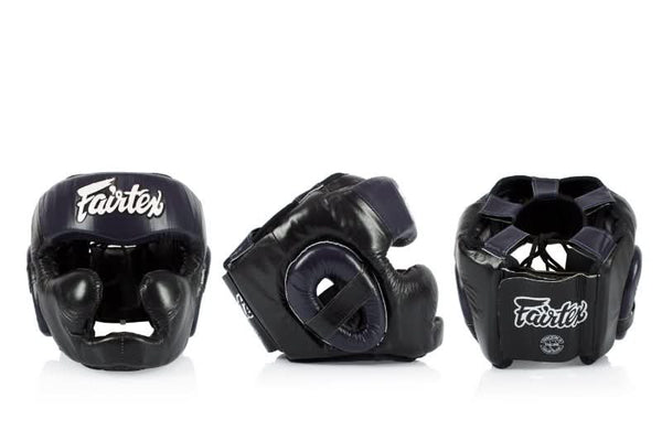 Fairtex HG13 Lace - Up Sparring Headguard - MMA Warehouse