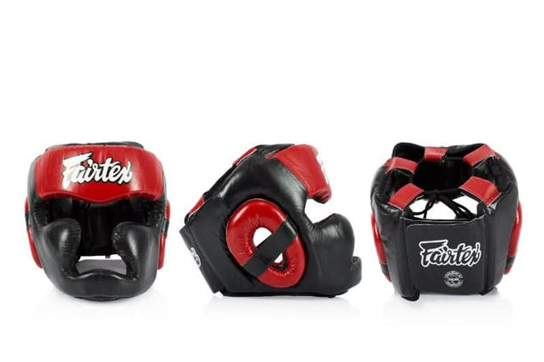 Fairtex HG13 Lace - Up Sparring Headguard - MMA Warehouse