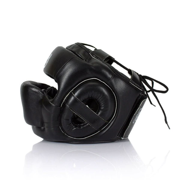 Fairtex HG14 Full Face Headguard - Black - MMA Warehouse