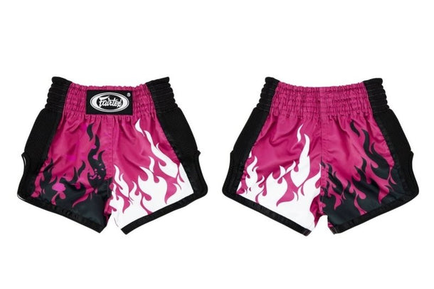 Fairtex Kickboxing Shorts for Kids - "Eternal Flame" - MMA Warehouse