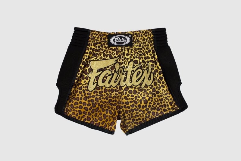 Fairtex BS1708 Better Satin Boxing Shorts - Muay Thai MMA Slim Cut Trunks Black