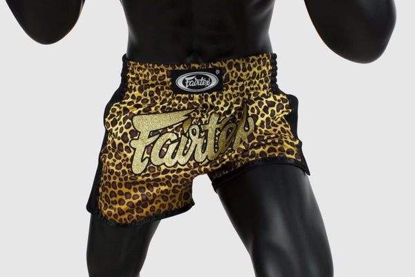 Fairtex Leopard Slim Cut Muay Thai Short - MMA Warehouse