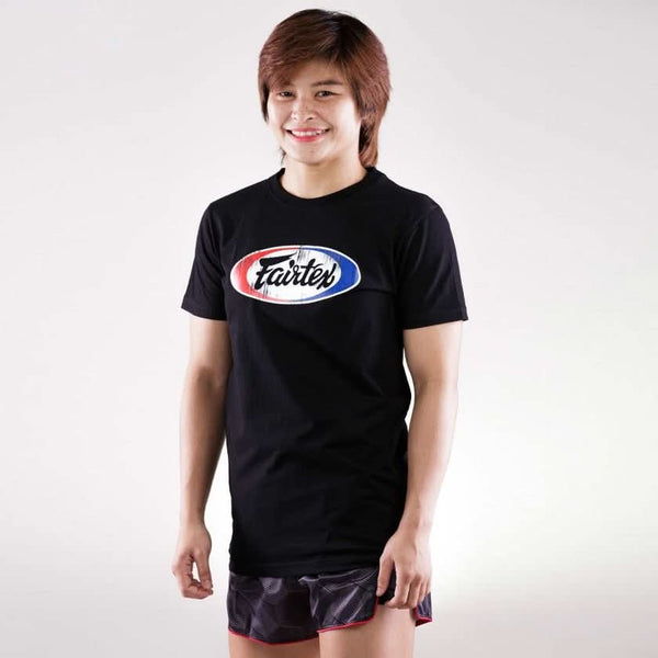 Fairtex Men’s T-shirt Scratched Logo - MMA Warehouse