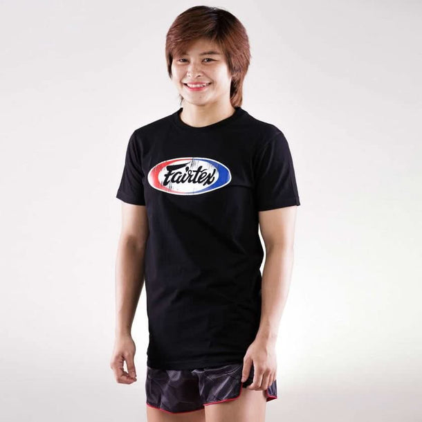 Fairtex Men’s T-shirt Scratched Logo - MMA Warehouse