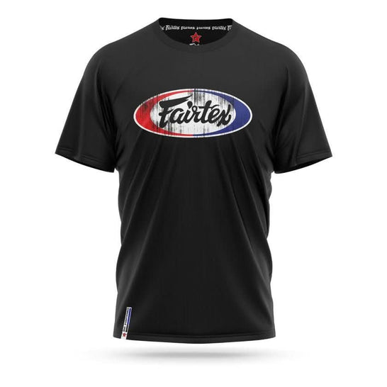 Fairtex Men’s T-shirt Scratched Logo - MMA Warehouse