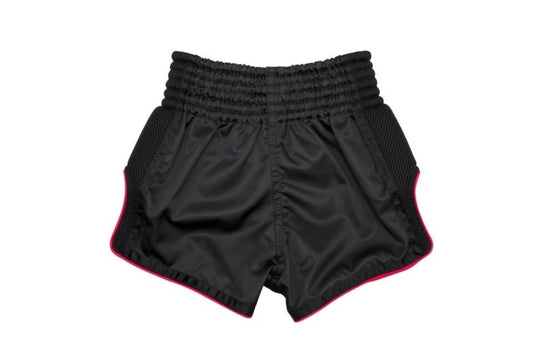 Fairtex "Midnight Red" Kids Kickboxing Shorts - MMA Warehouse