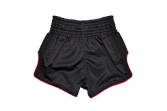Fairtex "Midnight Red" Kids Kickboxing Shorts - MMA Warehouse
