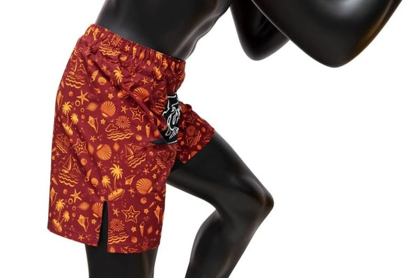 Fairtex MMA Fightshort Breeze - Maroon - MMA Warehouse