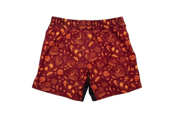 Fairtex MMA Fightshort Breeze - Maroon - MMA Warehouse