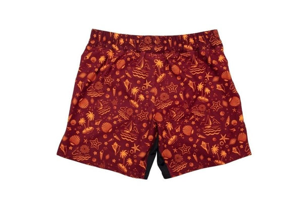 Fairtex MMA Fightshort Breeze - Maroon - MMA Warehouse