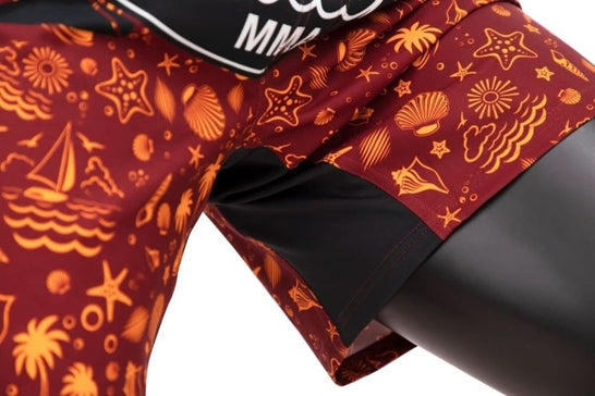 Fairtex MMA Fightshort Breeze - Maroon - MMA Warehouse