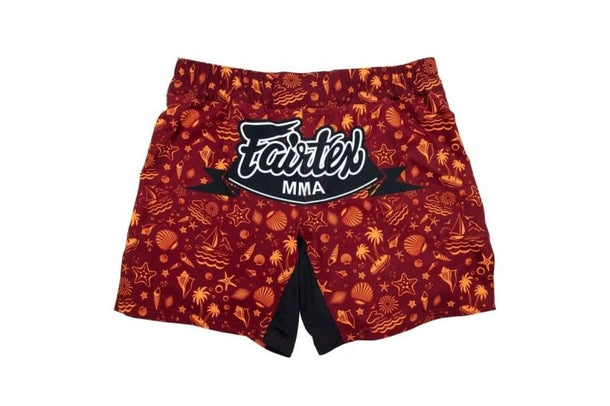 Fairtex MMA Fightshort Breeze - Maroon - MMA Warehouse
