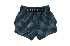 Fairtex "Stealth" Grayish Green Slim Cut Muay Thai Short - MMA Warehouse