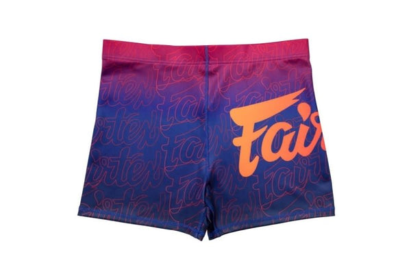 Fairtex "Vale Tudo" Shorts for Women - Blue - MMA Warehouse
