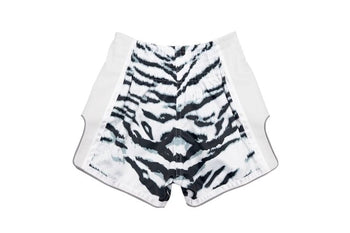 Fairtex "White Tiger" Kids Kickboxing Shorts