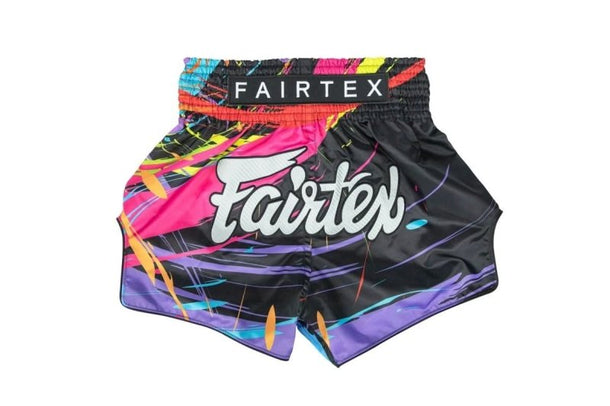 Fairtex "World Music" Black Muay Thai Shorts - MMA Warehouse