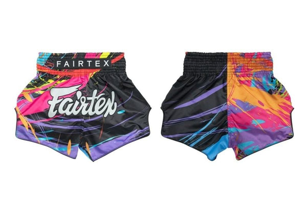 Fairtex "World Music" Black Muay Thai Shorts - MMA Warehouse