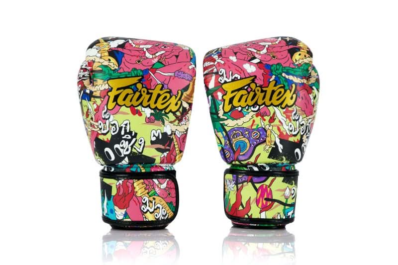 Fairtex X URFACE Muay Thai Gloves - Leather - w/ Box