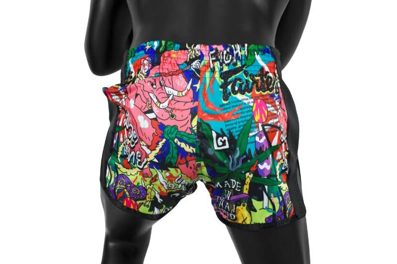 Fairtex X URFACE Muay Thai Shorts - Satin Slim Cut